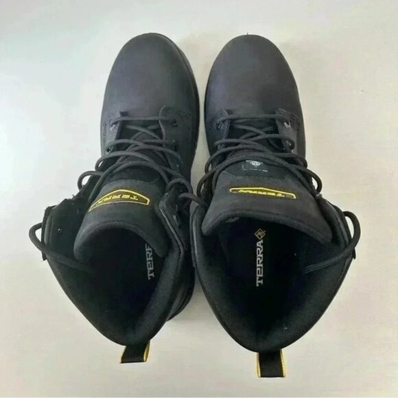 Terra Byrne Work Boot Unisex 6" Waterproof Composite Toe TR0A839BBLK Black 10 - Picture 10 of 16